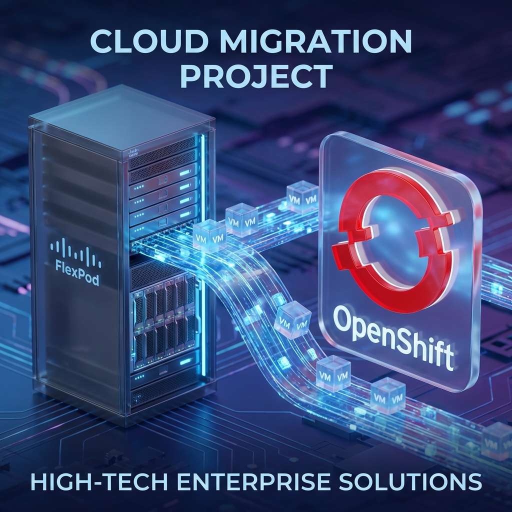 VMware Exit: Migrate to Red Hat OpenShift Virtualization with Flexpod